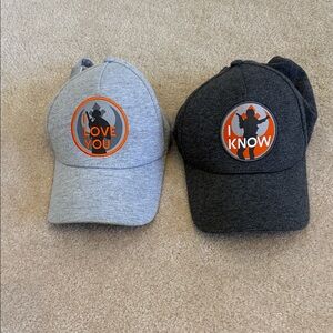 Star Wars Leia Han Solo I love you I know baseball cap set of 2 Valentine’s Day!